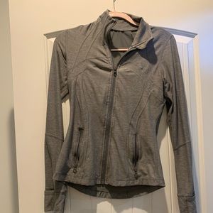Lululemon Define jacket heathered grey